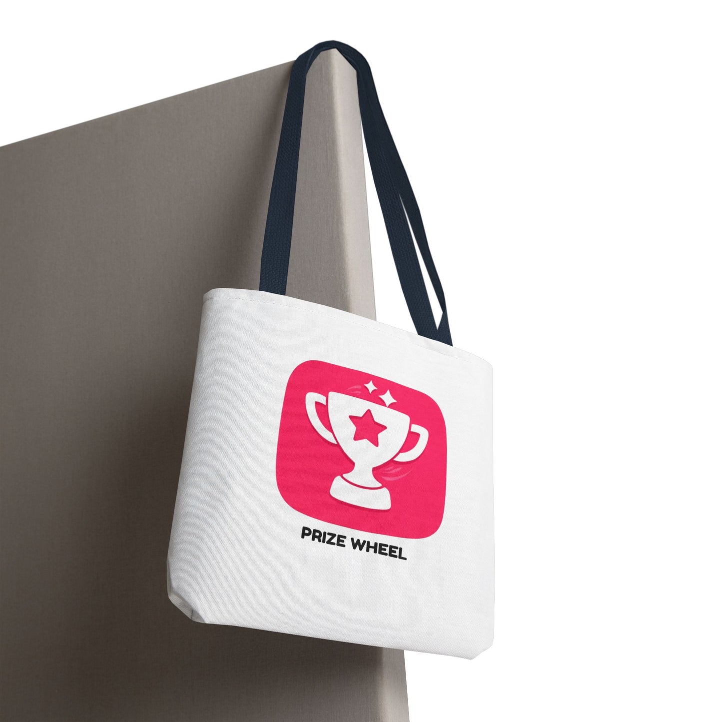 Prize Wheel Tote Bag — Colorful Game Night Canvas Tote