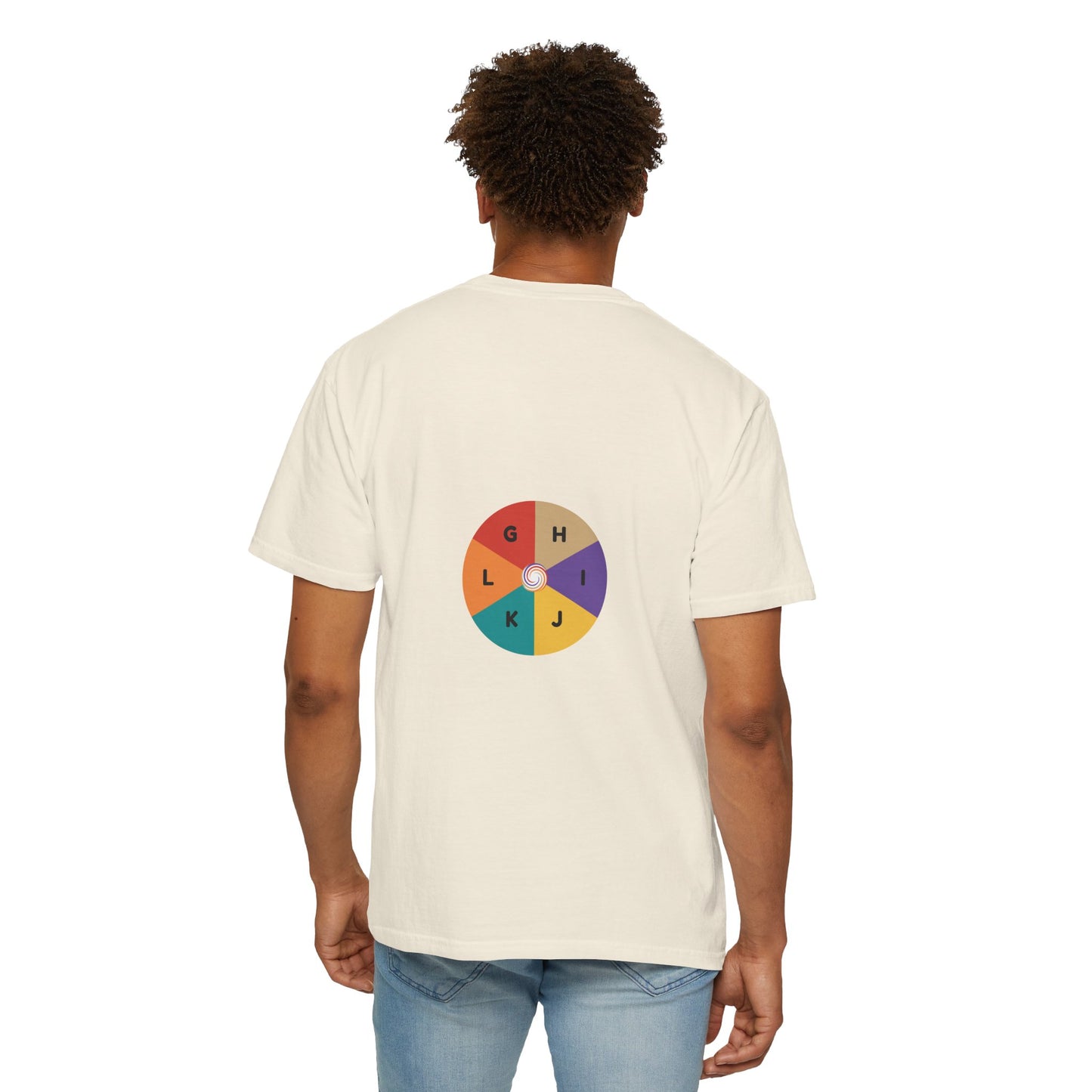 Vintage Living Room Graphic T-Shirt — 'VORTEX' Retro Gamer Chill Tee