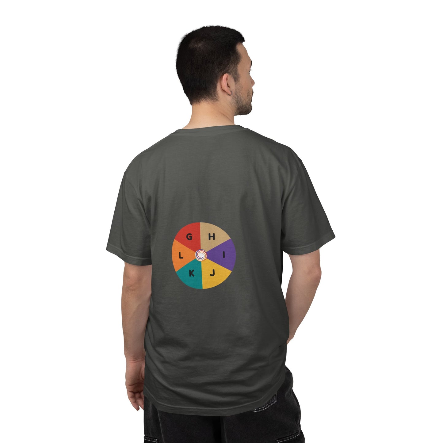 Vintage Living Room Graphic T-Shirt — 'VORTEX' Retro Gamer Chill Tee
