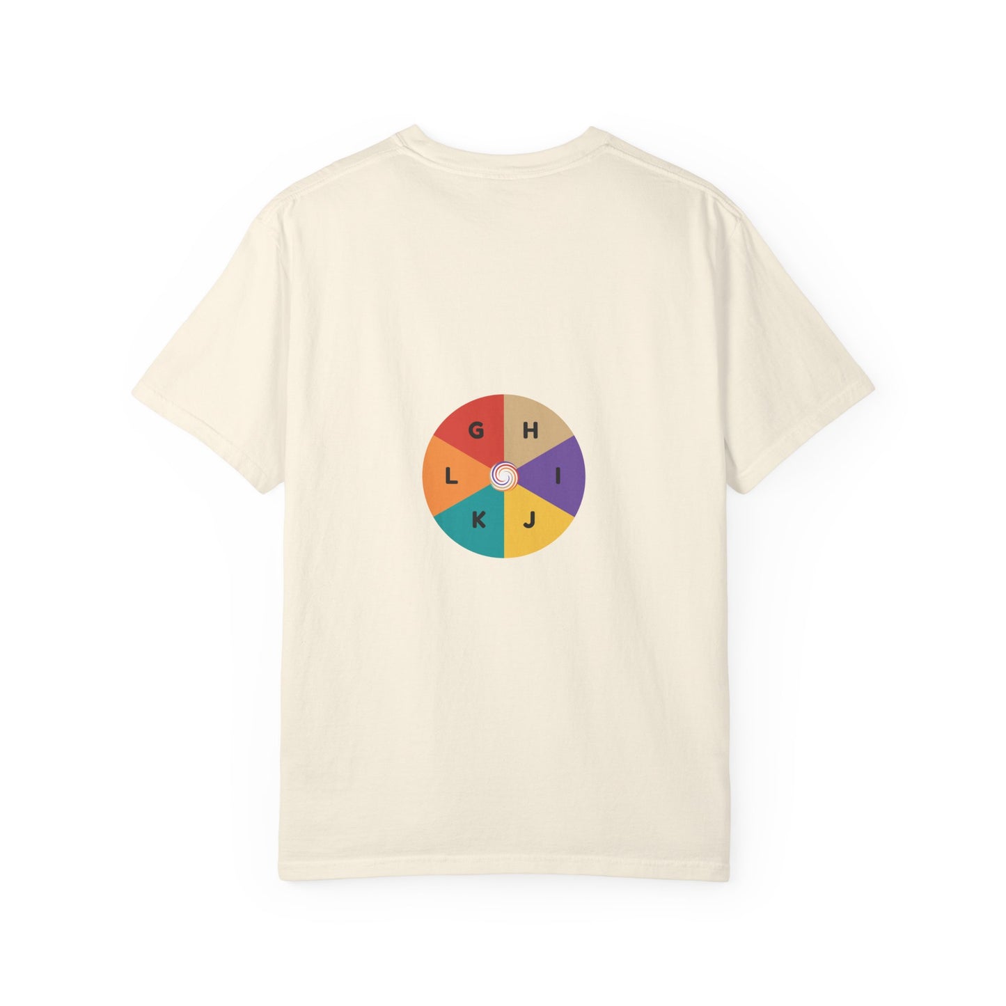 Vintage Living Room Graphic T-Shirt — 'VORTEX' Retro Gamer Chill Tee