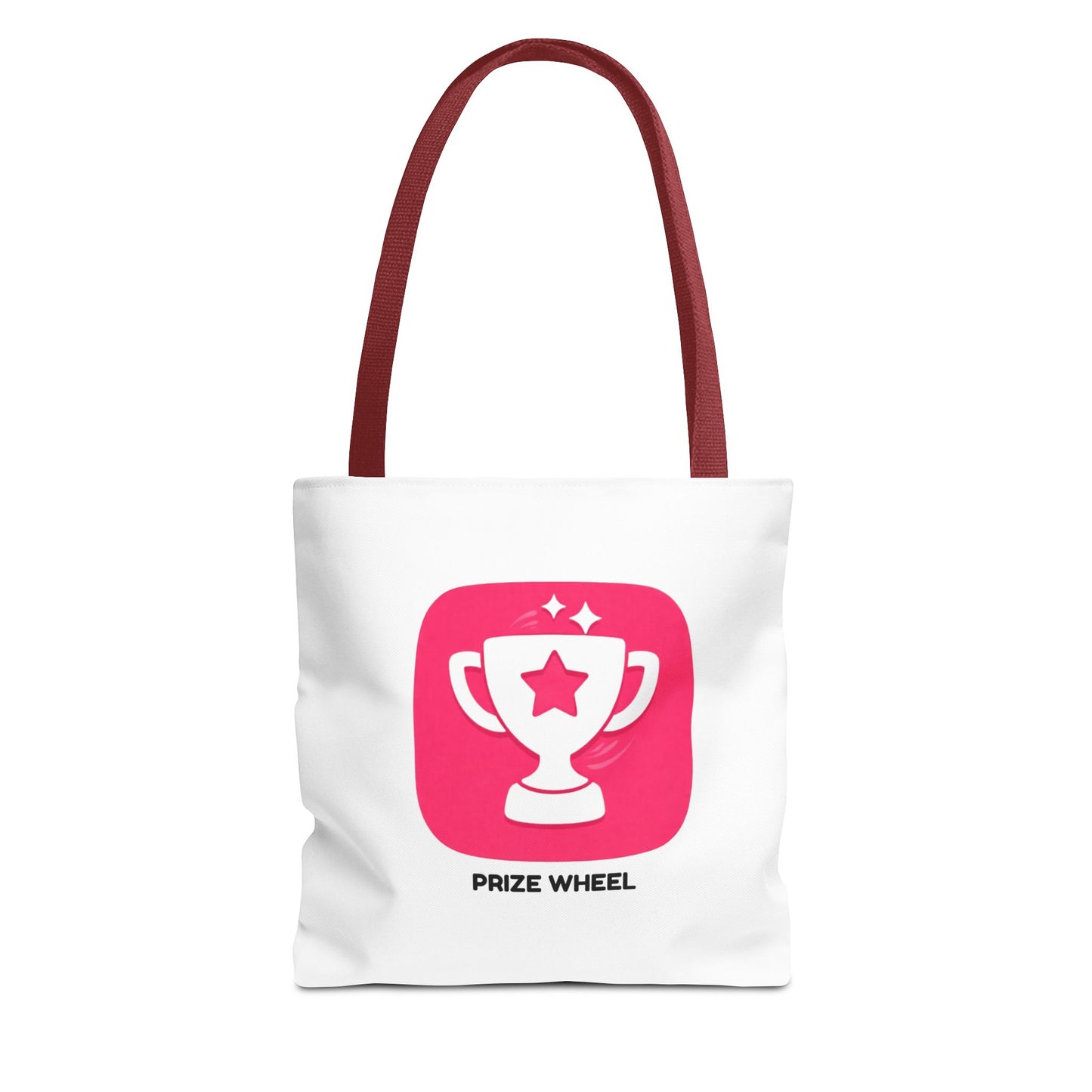 Prize Wheel Tote Bag — Colorful Game Night Canvas Tote