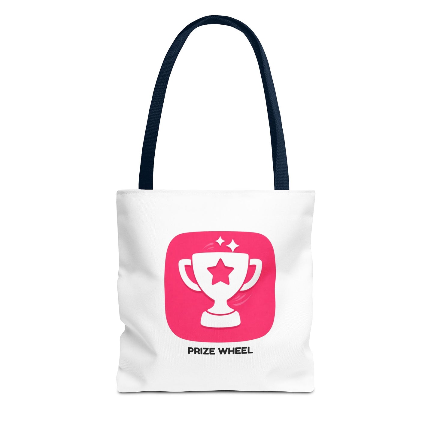 Prize Wheel Tote Bag — Colorful Game Night Canvas Tote