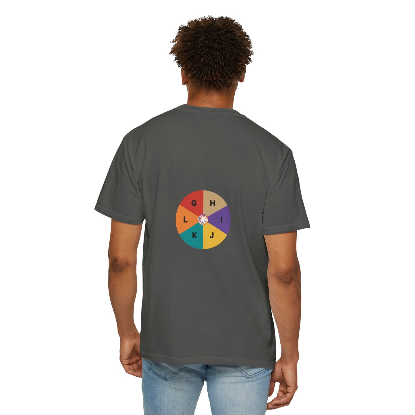 Vintage Living Room Graphic T-Shirt — 'VORTEX' Retro Gamer Chill Tee