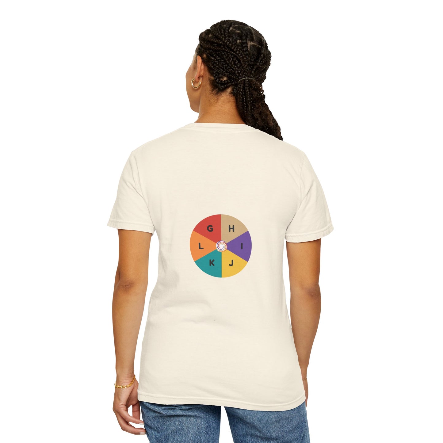 Vintage Living Room Graphic T-Shirt — 'VORTEX' Retro Gamer Chill Tee