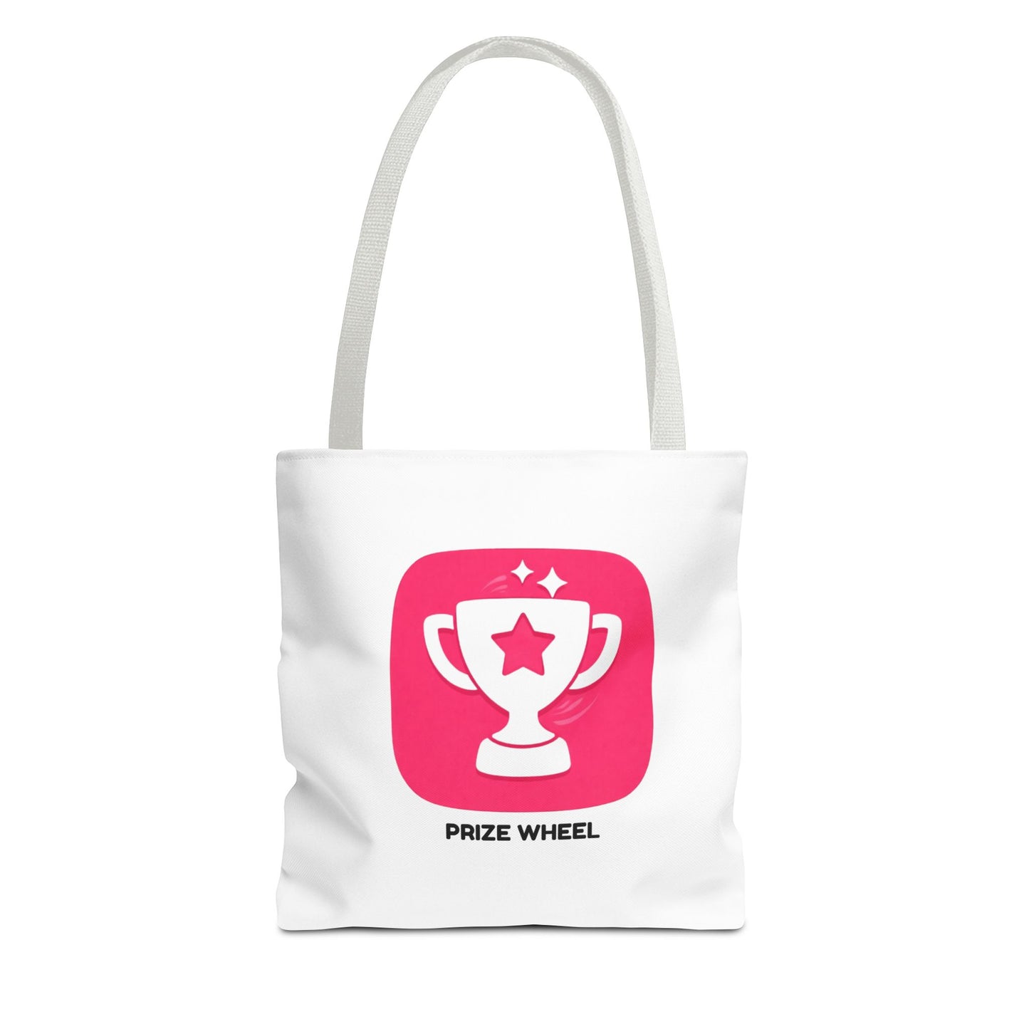 Prize Wheel Tote Bag — Colorful Game Night Canvas Tote