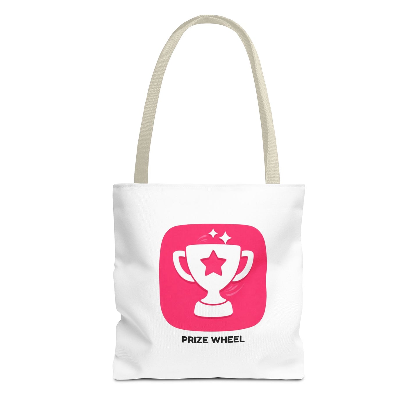 Prize Wheel Tote Bag — Colorful Game Night Canvas Tote