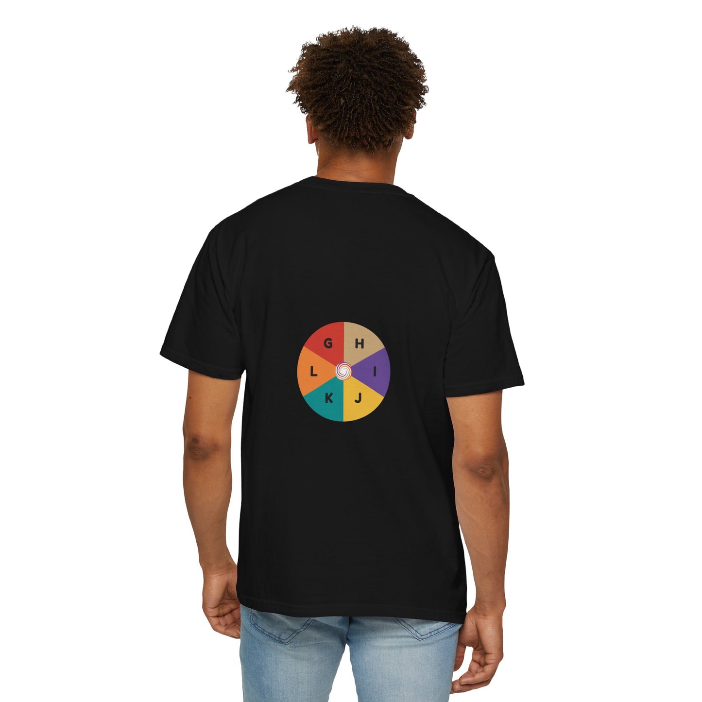 Vintage Living Room Graphic T-Shirt — 'VORTEX' Retro Gamer Chill Tee