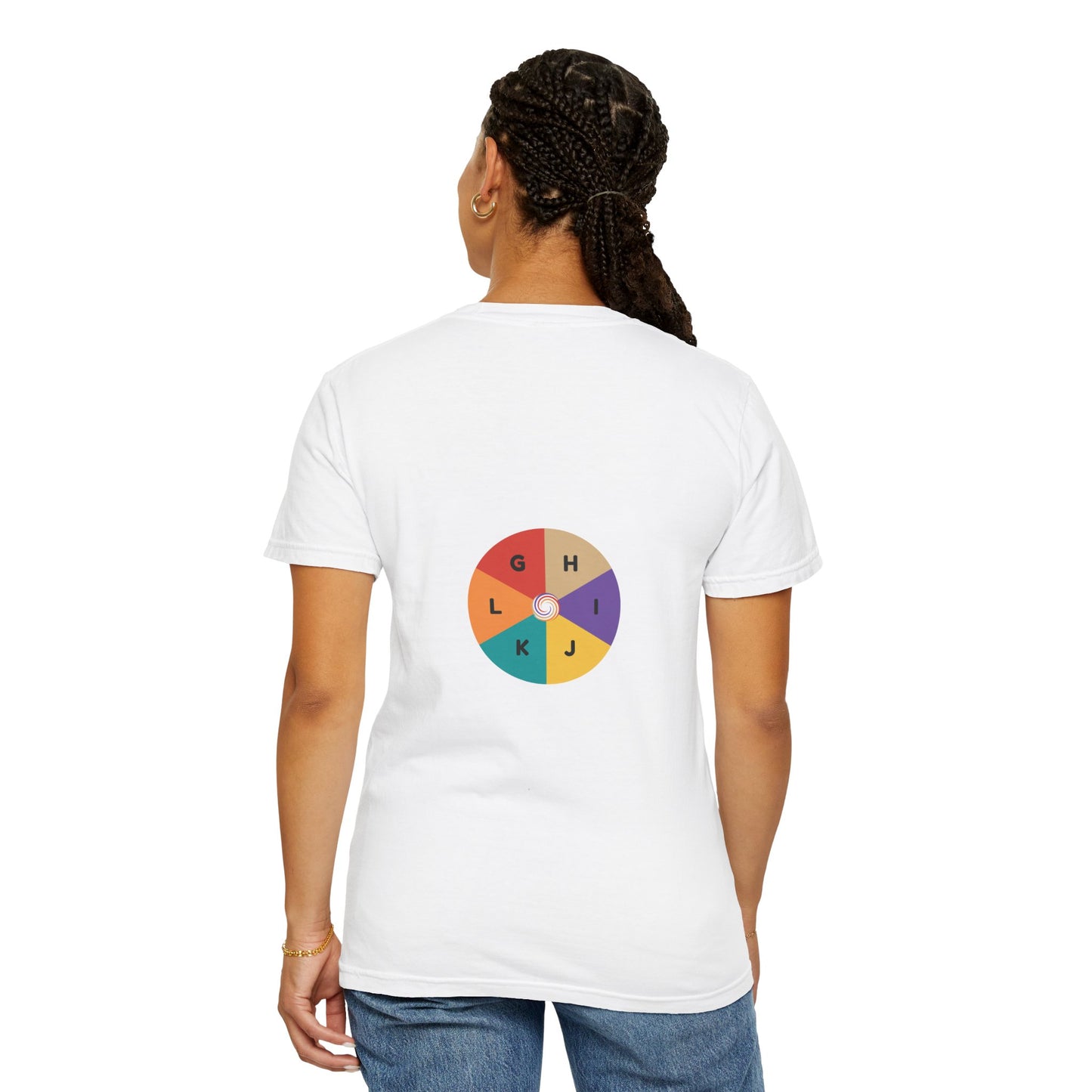 Vintage Living Room Graphic T-Shirt — 'VORTEX' Retro Gamer Chill Tee