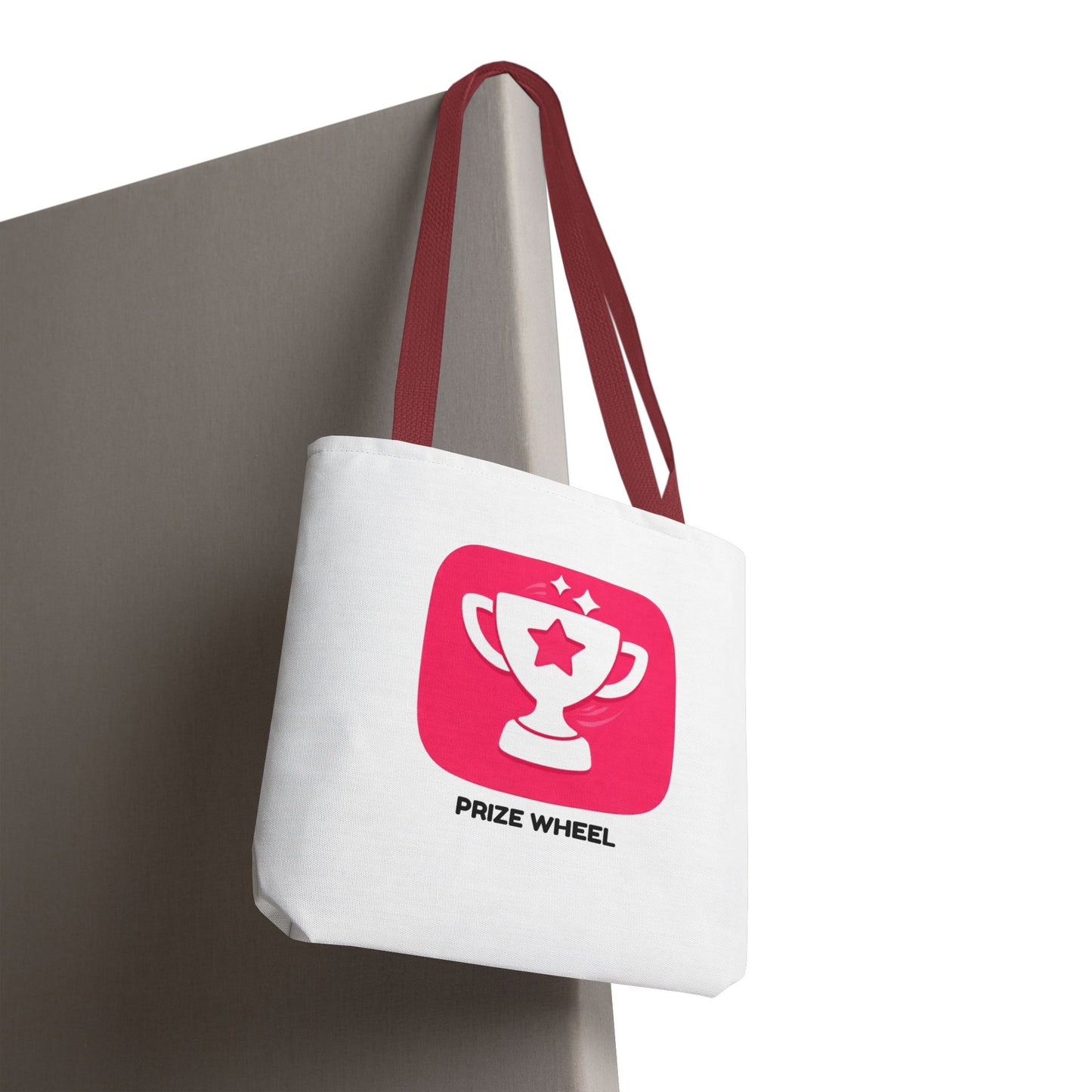 Prize Wheel Tote Bag — Colorful Game Night Canvas Tote