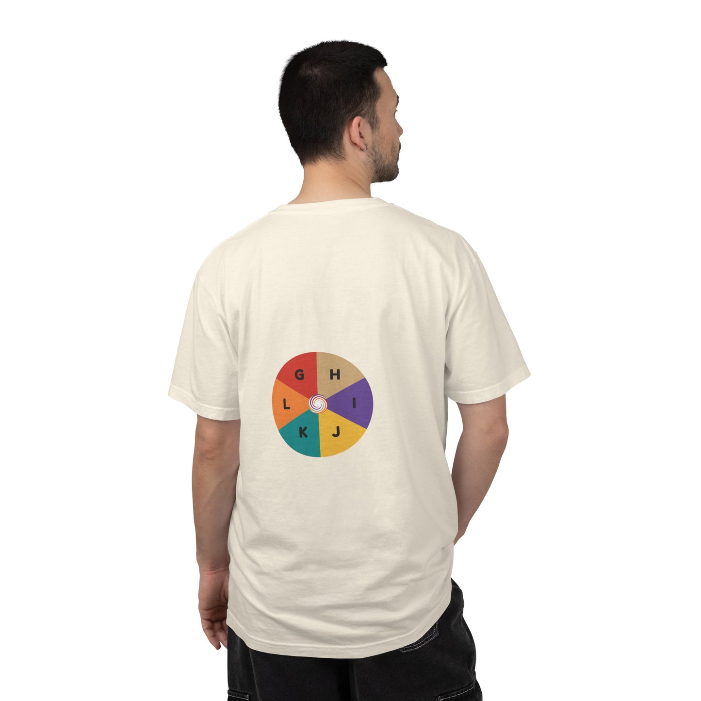 Vintage Living Room Graphic T-Shirt — 'VORTEX' Retro Gamer Chill Tee